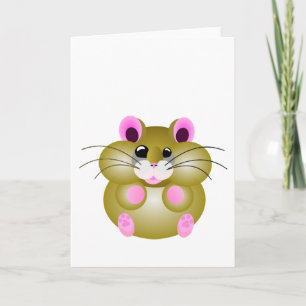 Pudgy Hamster Karte