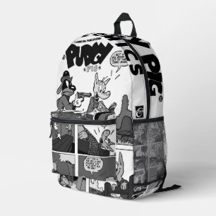 PUDGY Schwein Comics Rucksack