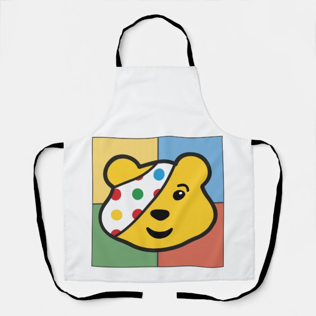 Pudsey Bär Gesicht Schürze (Vorderseite)