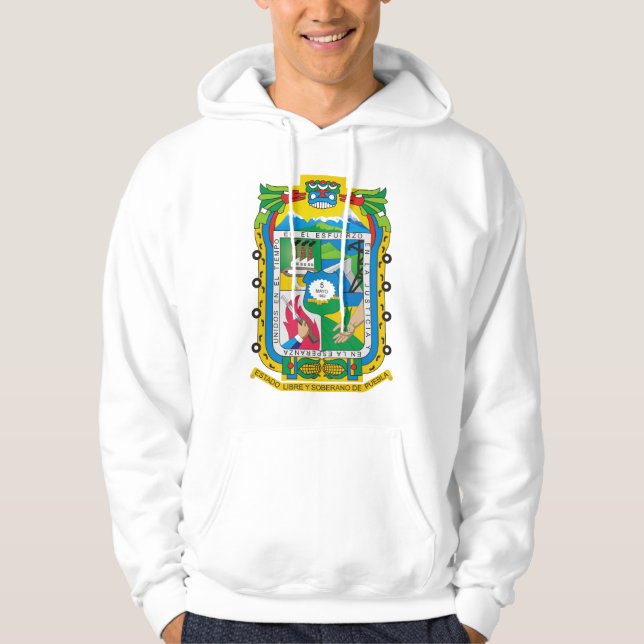 Puebla, Mexiko Hoodie (Vorderseite)