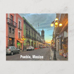 Puebla, Mexiko Postcard Postkarte