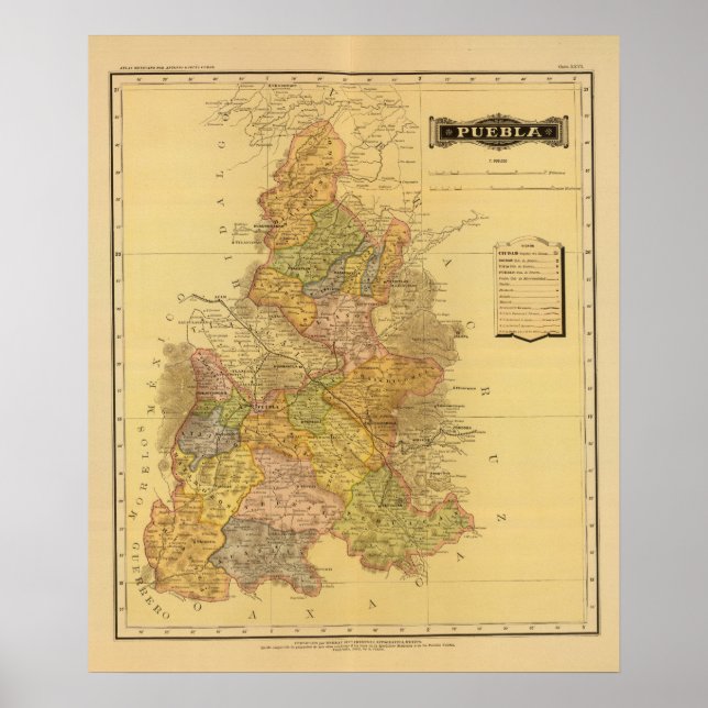 Puebla Poster (Vorne)