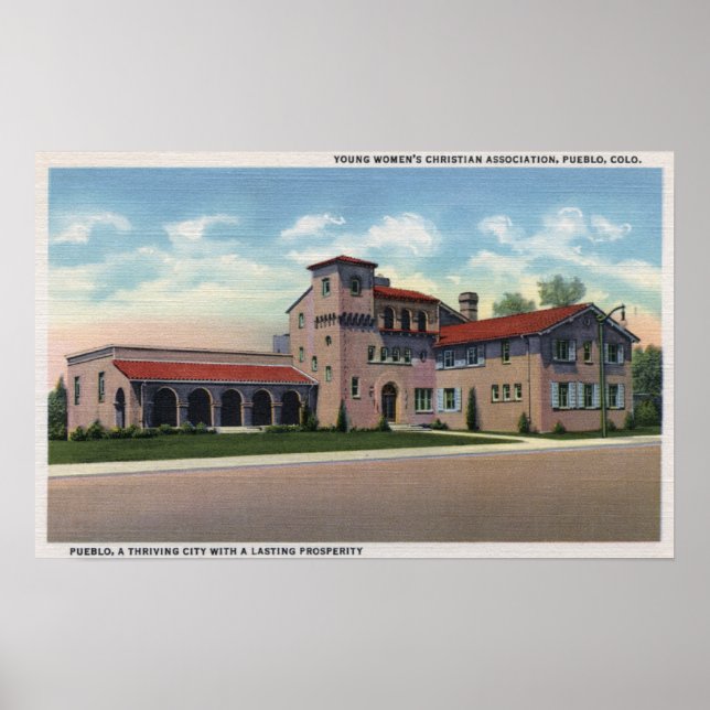 Pueblo, Colorado - Christliche junge Frauen Poster (Vorne)