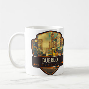 Pueblo, Colorado VINTAG Kaffeetasse