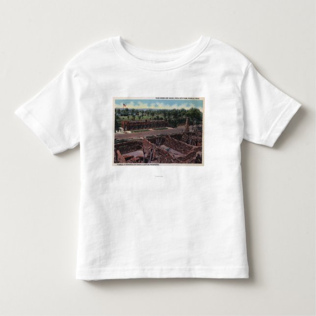 Pueblo, Colorado - Vogel-Haus u. Tier Kleinkind T-shirt (Vorderseite)