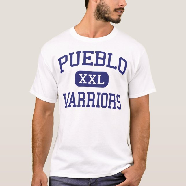 Pueblo - Krieger - Highschool - Tucson Arizona T-Shirt (Vorderseite)