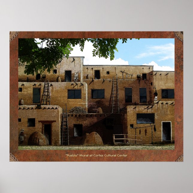 Pueblo Poster (Vorne)