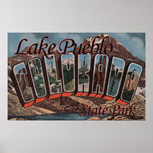 Pueblo Staat Park, Colorado Poster