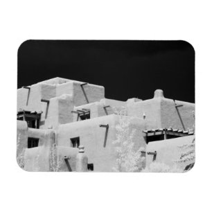 Pueblo style adobe Inn at Loretto, Santa Fe, New Magnet