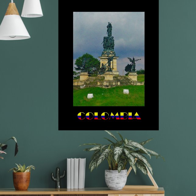 Puente de Boyacá Colombia Poster (Wohnzimmer 1)
