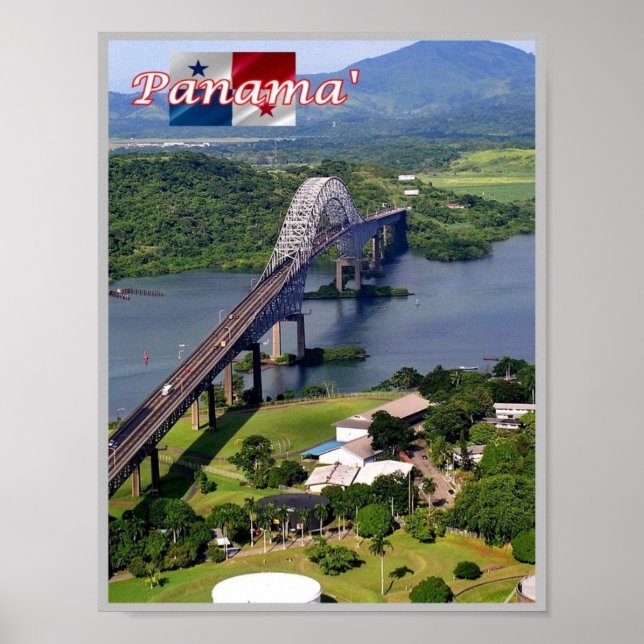 Puente De Las Américas - Panama - Poster (Vorne)