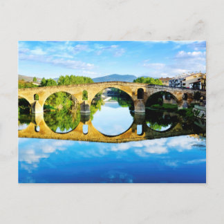 Puente La Reina Postkarte