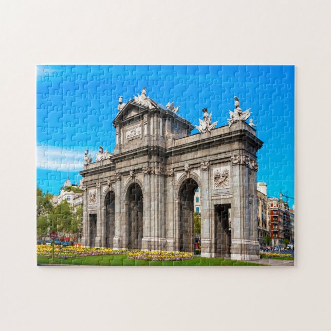 Puerta de Alcalá Madrid. Puzzle (Horizontal)