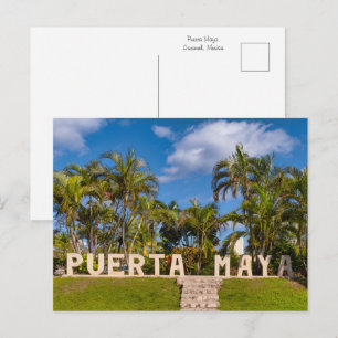 Puerta Maya Paradise Postkarte