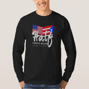 Puerto-amerikanisches Design für Boricua-USA-Fans T-Shirt