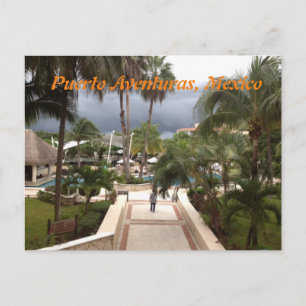 Puerto Aventuras, Mexico Post Card Postkarte