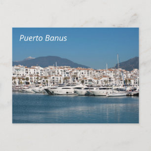 Puerto Banus Marina Postkarte
