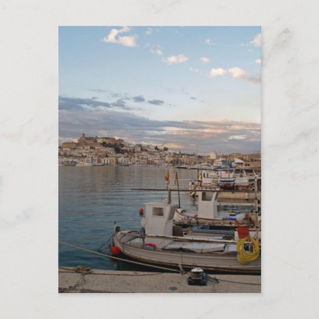 Puerto de Ibiza Postkarte (Vorderseite)
