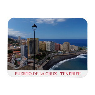 Puerto de la Cruz, Kühlschrankmagnet Teneriffa Magnet