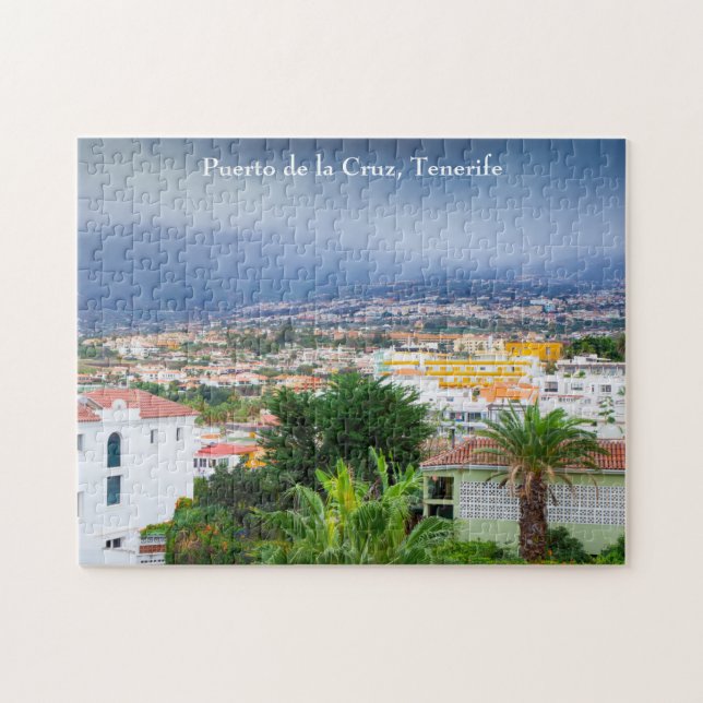 Puerto de la Cruz, Teneriffa, Puzzle Jigsaw (Horizontal)