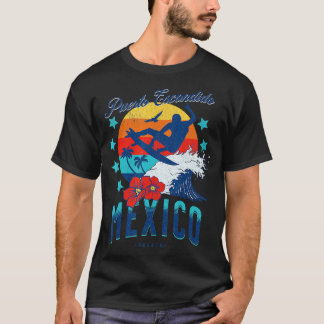 Puerto Escondido Oaxaca Mexiko Big Wave Surfing Su T-Shirt