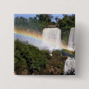 Puerto Iguazu, Argentinien. Die atemberaubende Button