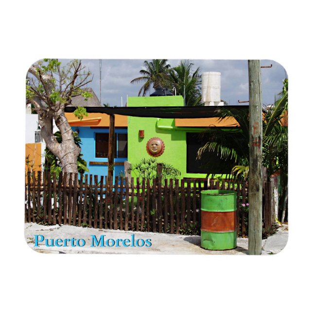 Puerto Morelos Casa Magnet (Horizontal)