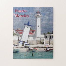 Puerto Morelos Leuchtturm Puzzle