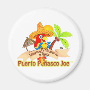 Puerto Penasco Mexiko Papagei Magnet