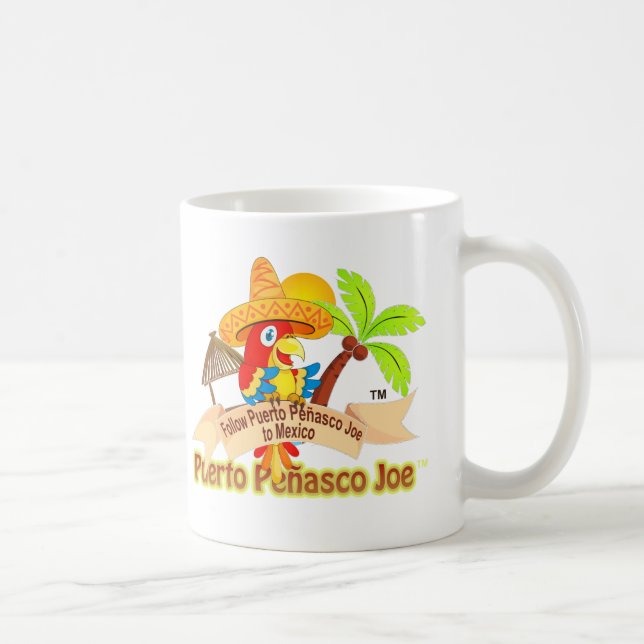 Puerto Penasco Mexiko Papagei Tasse (Rechts)