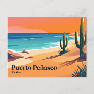 Puerto Peñasco Mexiko Postkarte