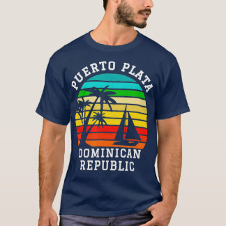 Puerto Plata Dominikanische Republik Familienurlau T-Shirt