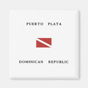 Puerto Plata Dominikanische Republik Scuba Dive Fl Magnet