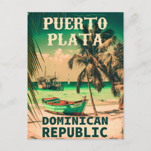 Puerto Plata Dominikanische Republik - Vintages So Postkarte