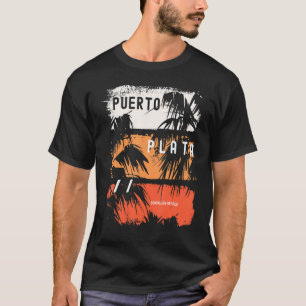 Puerto Plata Urlaub Puerto Plata Souvenirs Dominan T-Shirt