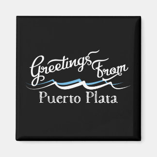 Puerto Plata Wasserwellen Magnet