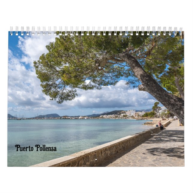 Puerto Pollensa Kalender 2. Alle neu für 2024 (Titelbild)