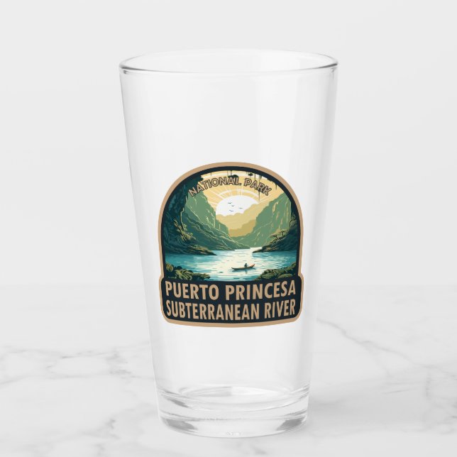 Puerto Princesa Unterirdischer Fluss Nationalpark Glas (Vorderseite)