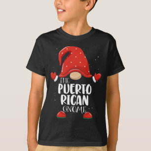 Puerto Rican Gnome Matching Familie Weihnachten Pa T-Shirt