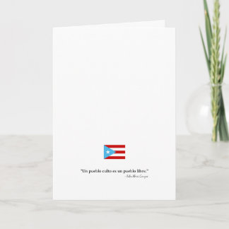 Puerto Rican Graduation Card – Albizu Greeting Karte