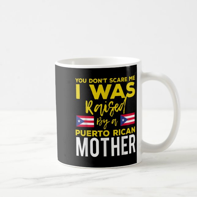 Puerto Rican Joke Quote Puerto Rico Pride  Kaffeetasse (Rechts)