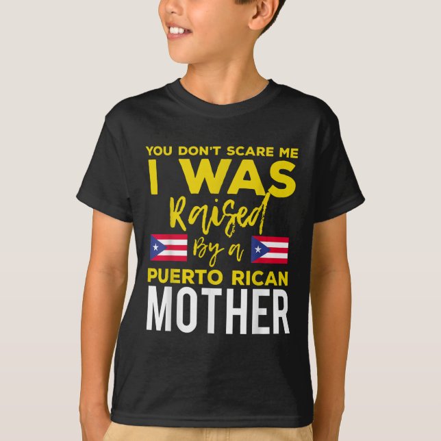 Puerto Rican Joke Quote Puerto Rico Pride  T-Shirt (Vorderseite)