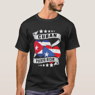 Puerto rican Kuban Hälfte Kuban Hälfte Puerto rica T-Shirt