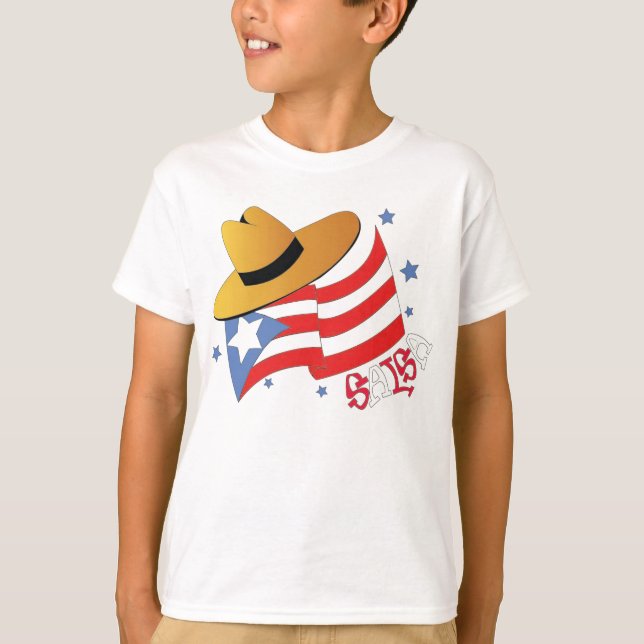 Puerto Rican Salsa T-Shirt (Vorderseite)