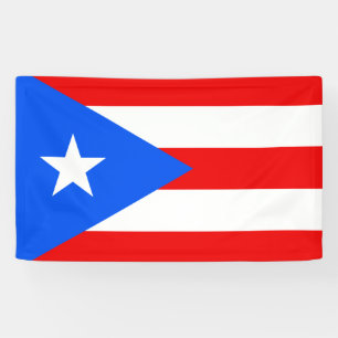 Puerto-ricanische Flagge (Puerto Rico) Banner