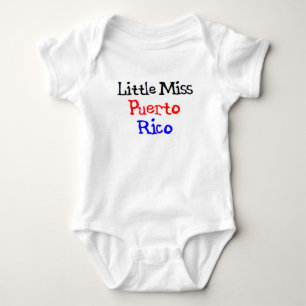 Puerto-ricanische Little Miss Baby Strampler
