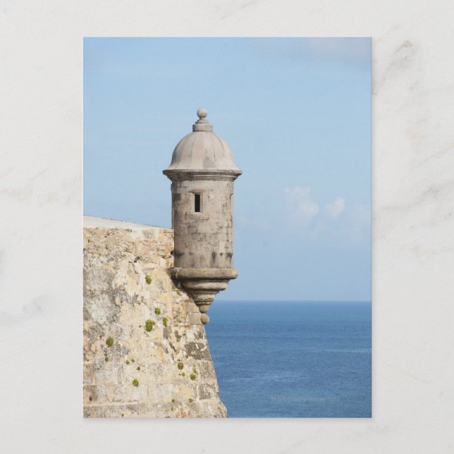Puerto Rico, Alte San Juan, Abschnitt El Morro Postkarte (Vorderseite)