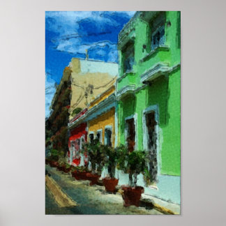 Puerto Rico - Alte San Juan Poster