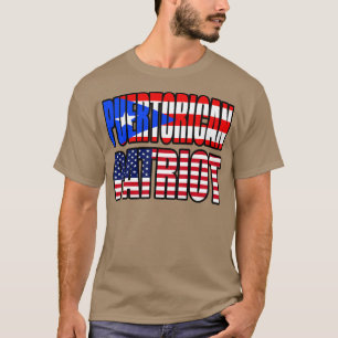 Puerto-Rico-Amerikanischer Patriot-Pride-Heritage T-Shirt