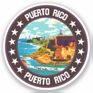 Puerto Rico Aufkleber